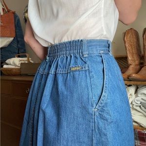 Vintage Oshkosh Denim Skirt